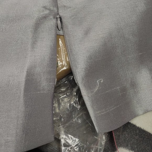 MIA SUITS COLLECTION SILVER FORMAL WOMENS 3 PC SKIRT SUIT SIZE 18W - Picture 11 of 15